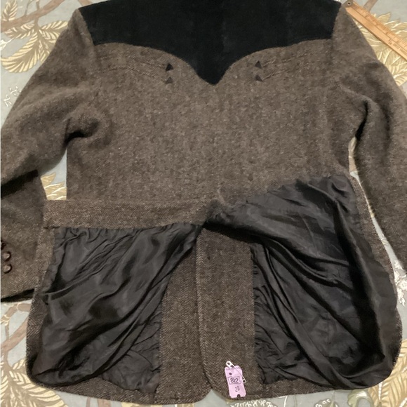 North Frontier American Men's Vintage USA Virgin Wool Western Blazer Suit Jacket - Picture 15 of 16